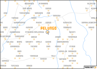 map of Pelungo