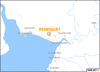 map of Pemangkat