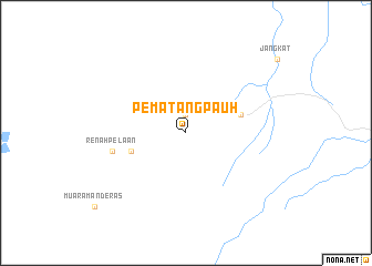 map of Pematangpauh