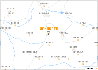 map of Pemba-Zeo