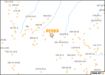 map of Pemba