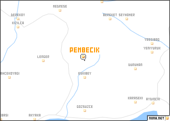 map of Pembecik