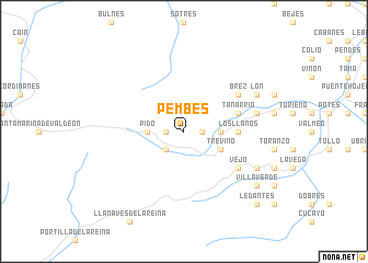 map of Pembes