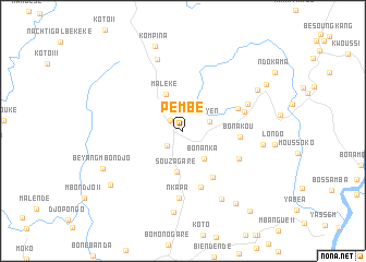 map of Pembé