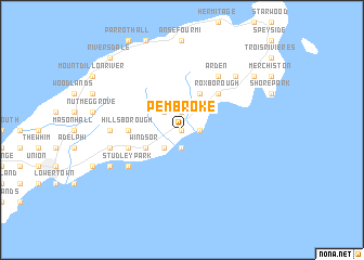 map of Pembroke