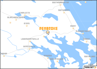 map of Pembroke