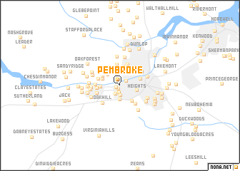 map of Pembroke