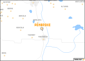 map of Pembroke