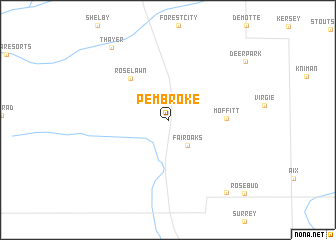 map of Pembroke