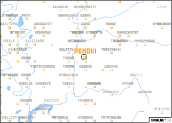 map of Pèmoki