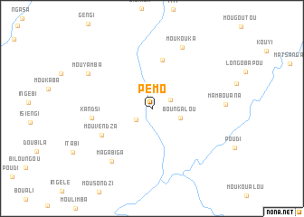 map of Pémo