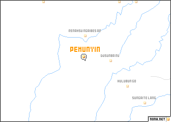 map of Pemunyin