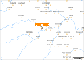 map of Pemyauk