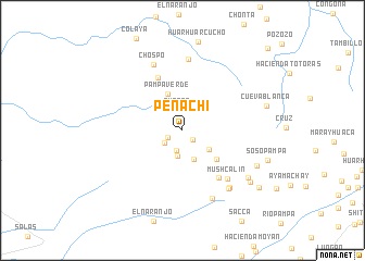 map of Penachi