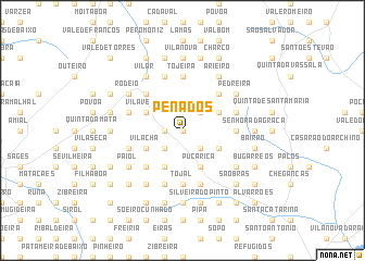 map of Penados