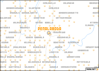 map of Penalaboda