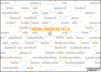 map of Penalva do Castelo