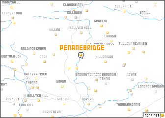 map of Penane Bridge