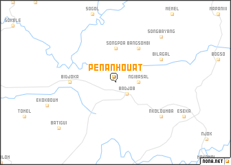 map of Pénanhouat