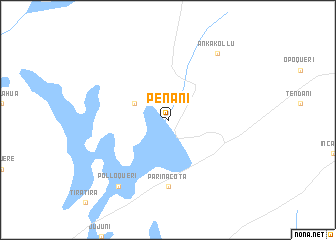 map of Peñani