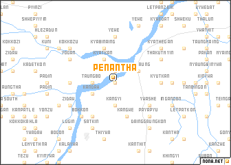 map of Penantha