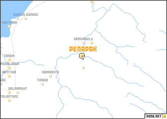 map of Penapak