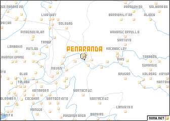 map of Peñaranda