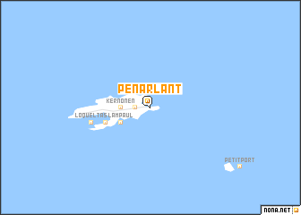 map of Penarlant