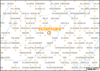 map of Penarrubia