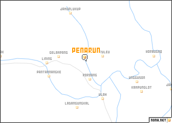 map of Penarun