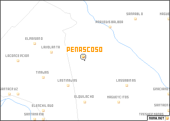 map of Peñascoso