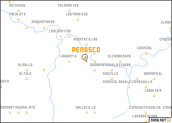 map of Peñasco