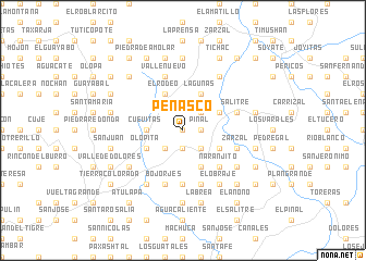 map of Peñasco