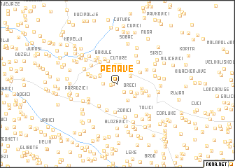 map of Penave