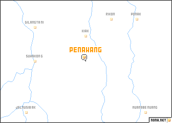 map of Penawang