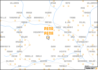 map of Pena