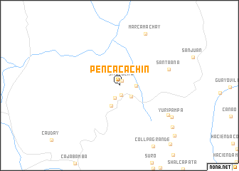 map of Pencacachin