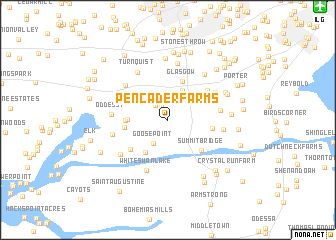 map of Pencader Farms