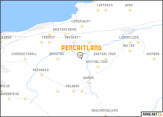 map of Pencaitland