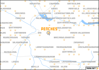 map of Penches