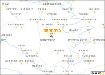 map of Pencoyd