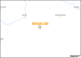 map of Pendalian