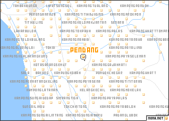 map of Pendang