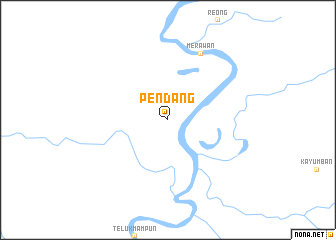 map of Pendang