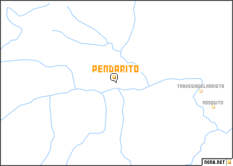 map of Pendarito