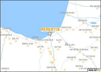 map of Pendayia