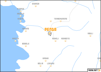 map of Penda