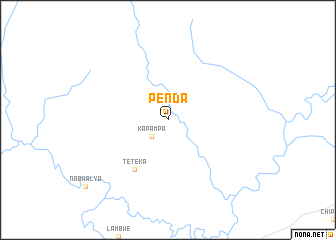 map of Penda