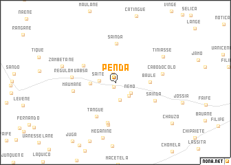 map of Penda