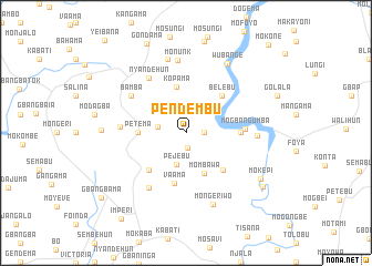 map of Pendembu